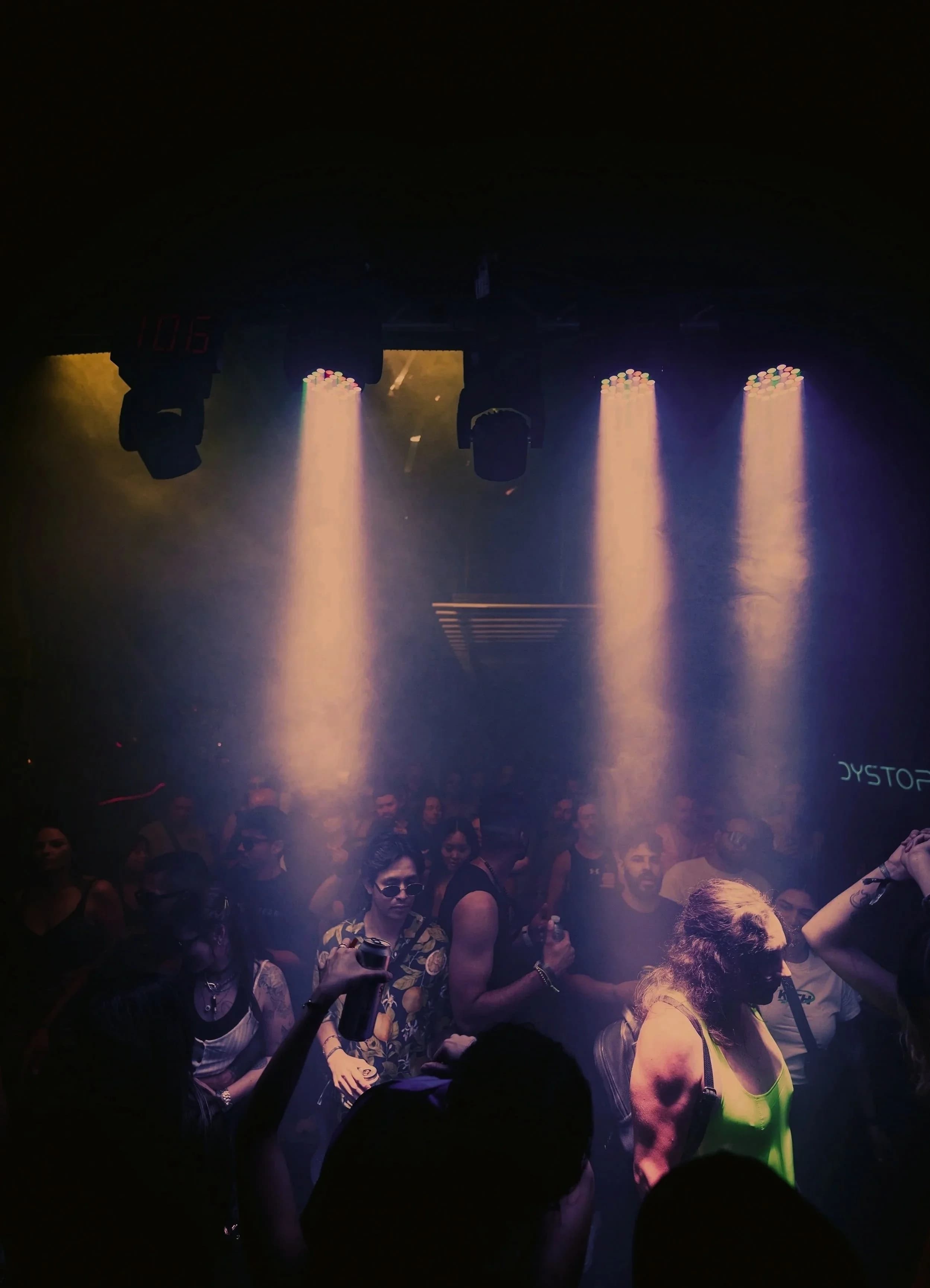 An RSN8 dance floor